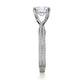 Michael M Micropave Round Engagement Ring
