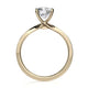 Michael M Micropave Round Engagement Ring