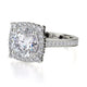 Michael M Prong Round Engagement Ring