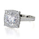 Michael M Prong Round Engagement Ring