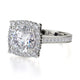 Michael M Prong Round Engagement Ring