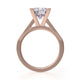 Michael M Pave Round Engagement Ring