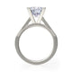 Michael M Pavé Round Engagement Ring