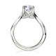 Michael M Pavé Round Engagement Ring