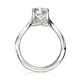 Michael M Pave Round Engagement Ring
