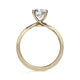 Michael M Pavé Round Engagement Ring