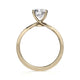 Michael M Pave Round Engagement Ring