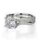 Michael M Prong Round Engagement Ring