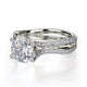 Michael M Prong Round Engagement Ring