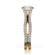 Michael M Prong Round Engagement Ring
