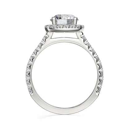 Michael M Prong Round Engagement Ring