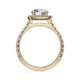 Michael M Prong Round Engagement Ring