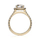 Michael M Prong Round Engagement Ring