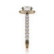 Michael M Prong Round Engagement Ring
