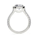 Michael M Center Stone Prong Round Engagement Ring