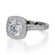 Michael M Center Stone Prong Round Engagement Ring