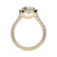 Michael M Center Stone Prong Round Engagement Ring