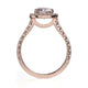 Michael M Center Stone Prong Round Engagement Ring