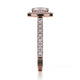 Michael M Center Stone Prong Round Engagement Ring