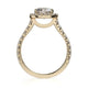 Michael M Center Stone Prong Round Engagement Ring