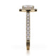 Michael M Center Stone Prong Round Engagement Ring
