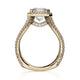 Michael M Prong Princess Engagement Ring