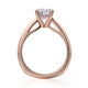 Michael M Pavé Round Engagement Ring