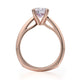 Michael M Pave Round Engagement Ring