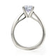 Michael M Pave Round Engagement Ring