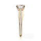 Michael M Pave Round Engagement Ring