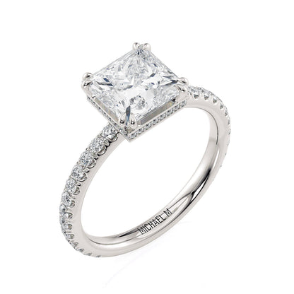 MICHAEL M Engagement Rings Platinum Crown R715-2P R715-2PP