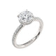 MICHAEL M Engagement Rings Platinum Crown R742-1.5