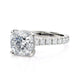 MICHAEL M Engagement Rings Platinum Crown R780-2