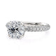 MICHAEL M Engagement Rings Platinum Crown R787-2