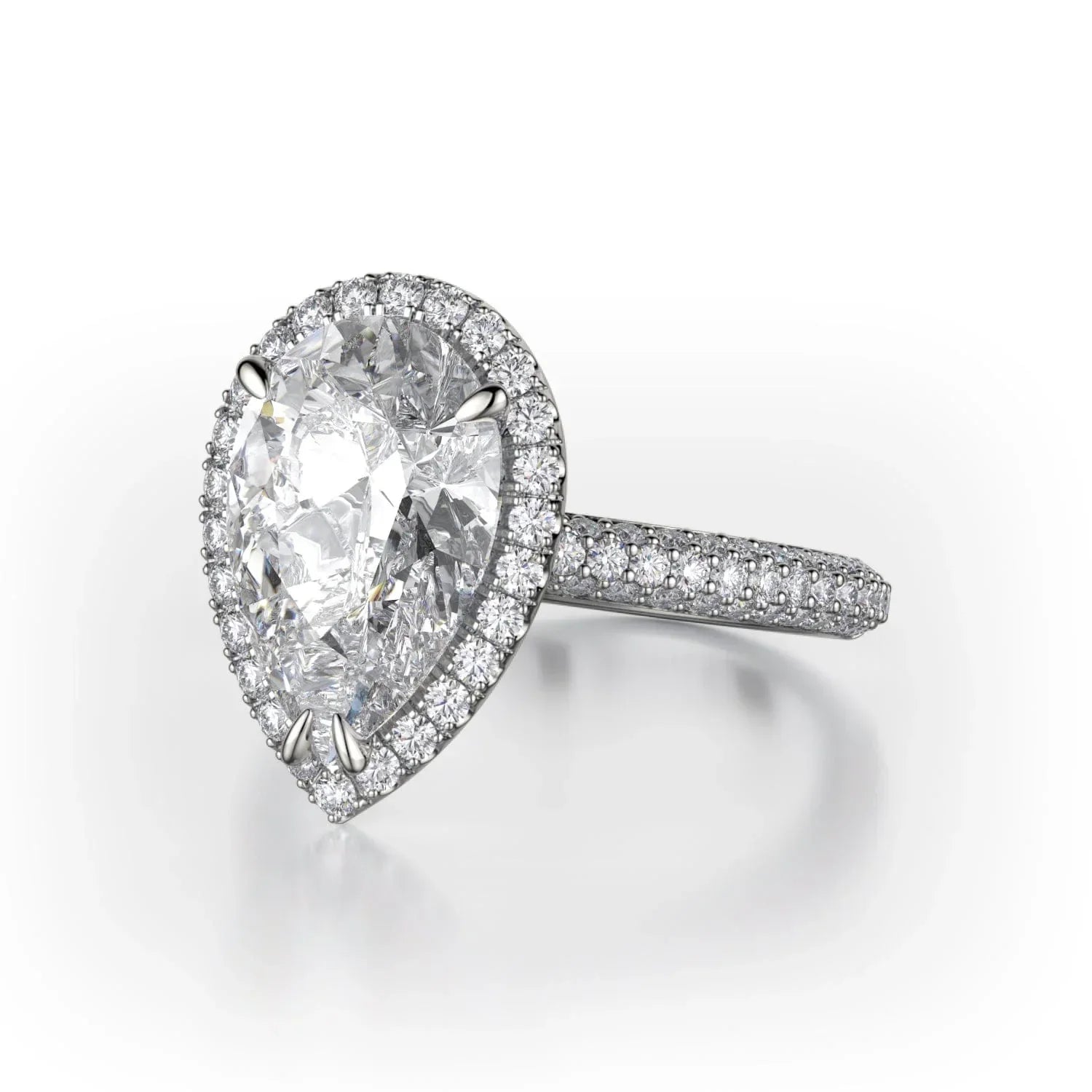 MICHAEL M Engagement Rings Platinum Defined R730-2PR R730-2PR-PT