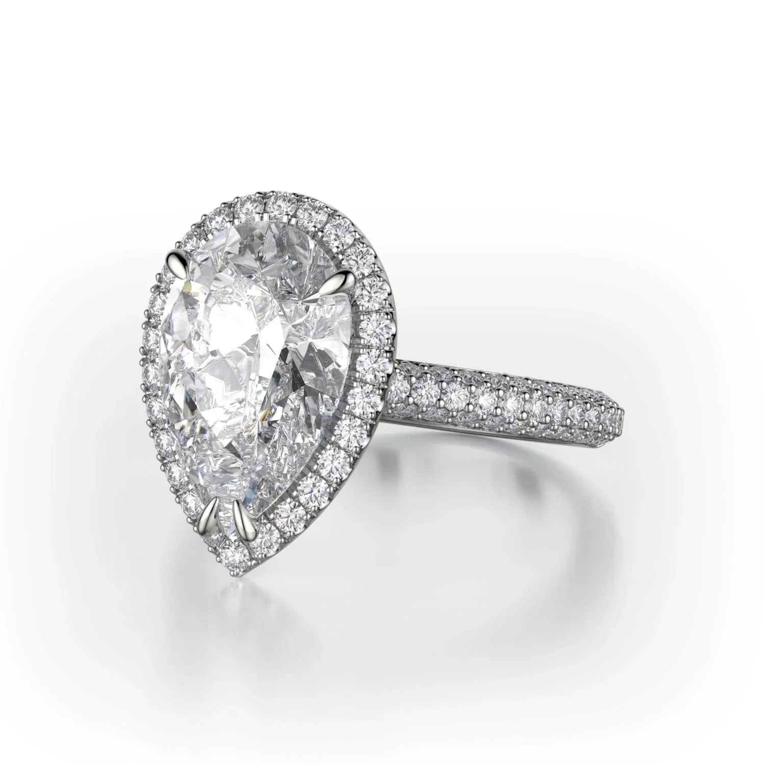 MICHAEL M Engagement Rings Platinum Defined R730-2PR R730-2PR-PT