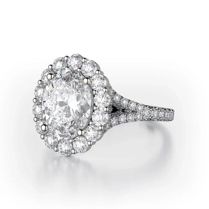 MICHAEL M Engagement Rings Platinum Defined R779-2.5 R779-2.5PT