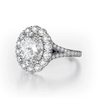 MICHAEL M Engagement Rings Platinum Defined R779-2.5 R779-2.5PT