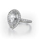 MICHAEL M Engagement Rings Platinum Europa R320S-2PR R320S-2PR-PT