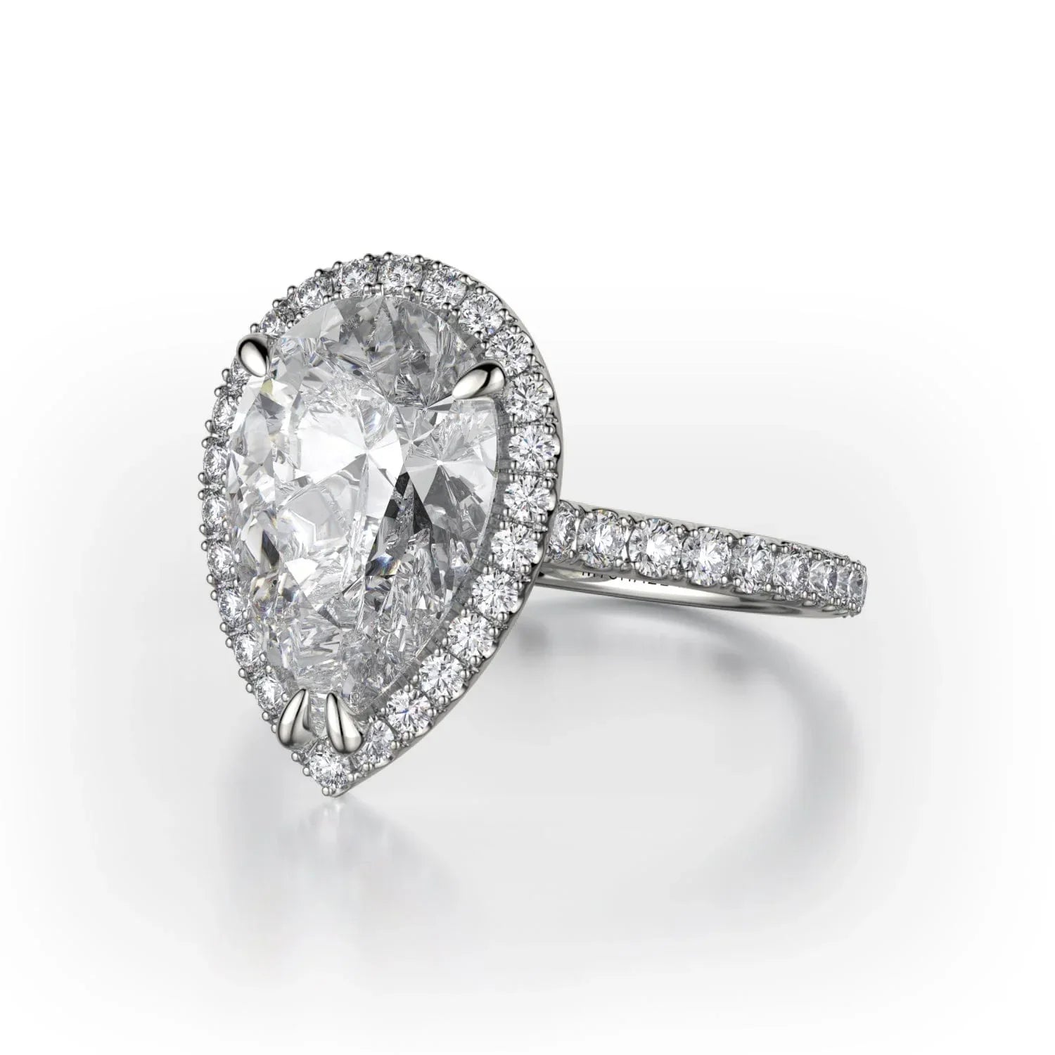 MICHAEL M Engagement Rings Platinum Europa R320S-2PR R320S-2PR-PT