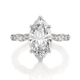 MICHAEL M Engagement Rings Platinum Monarch R831-3 Marquise
