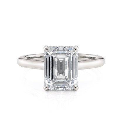 MICHAEL M Engagement Rings Platinum Montage R826-3-EM