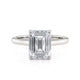 MICHAEL M Engagement Rings Platinum Montage R826-3-EM