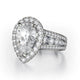MICHAEL M Engagement Rings Platinum Stella R766-2 R766-2PT