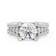MICHAEL M Engagement Rings Platinum Strada R289-2