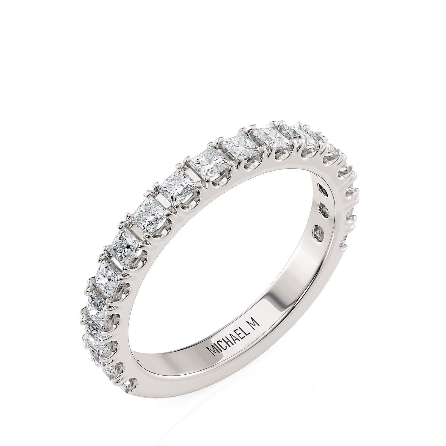 MICHAEL M Engagement Rings Platinum Wedding Band R530B