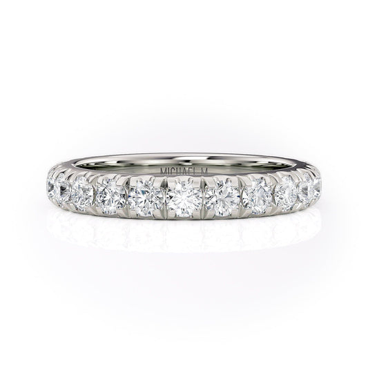 MICHAEL M Engagement Rings Platinum Wedding Band R731LB