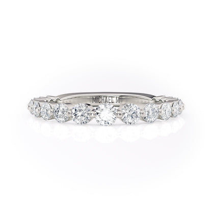 MICHAEL M Engagement Rings Platinum Wedding Band R786B