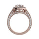Michael M Prong Round Engagement Ring