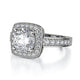 Michael M Prong Round Engagement Ring
